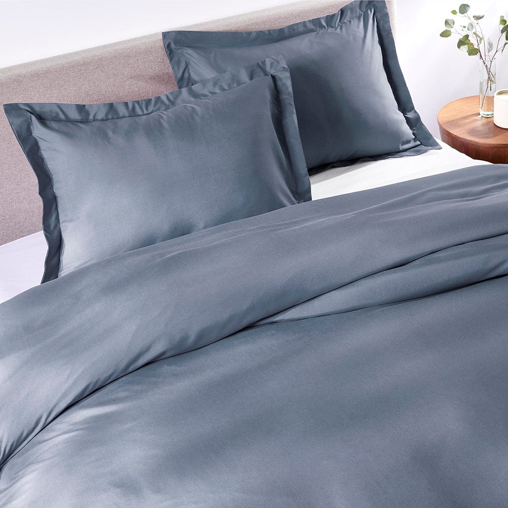 Duvet Cover Set, French Blue for Guest Rooms and Everyday Bedroom Styling, 2 Size Options, Designed for Everyday Home Use image 1