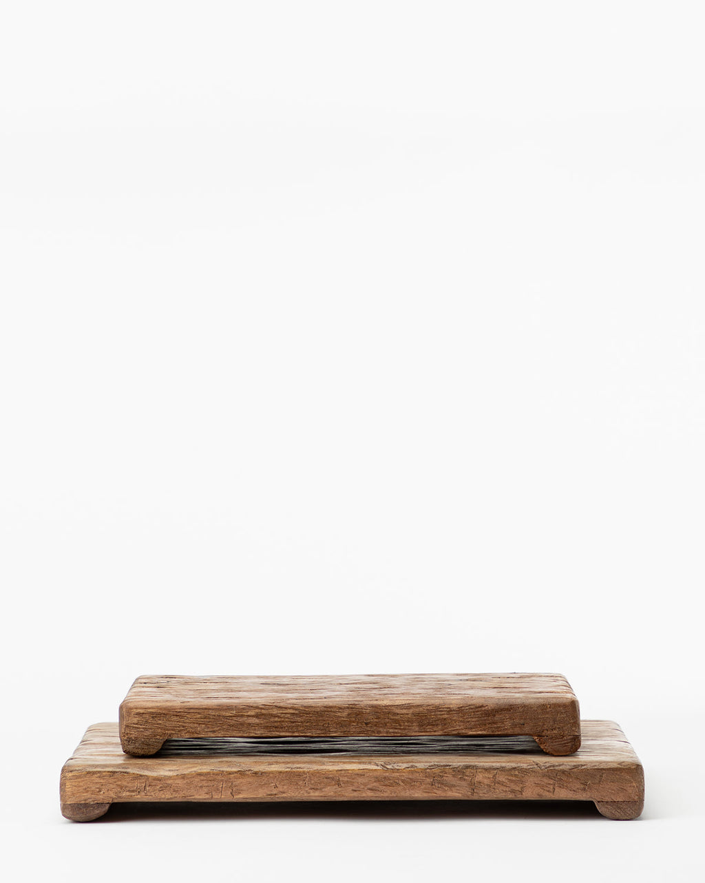 Dinnerware, Mango Wood Rectangular Pedestal for Family Dining, Serving and Entertaining, 2 Size Options image 1