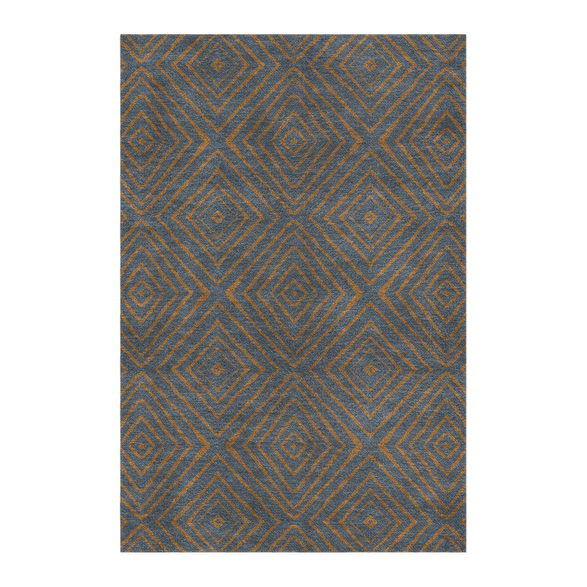 Area Rug, Terlingua Copper & Steel for Living Rooms, Bedrooms and Entryways, 10 Size Options image 1
