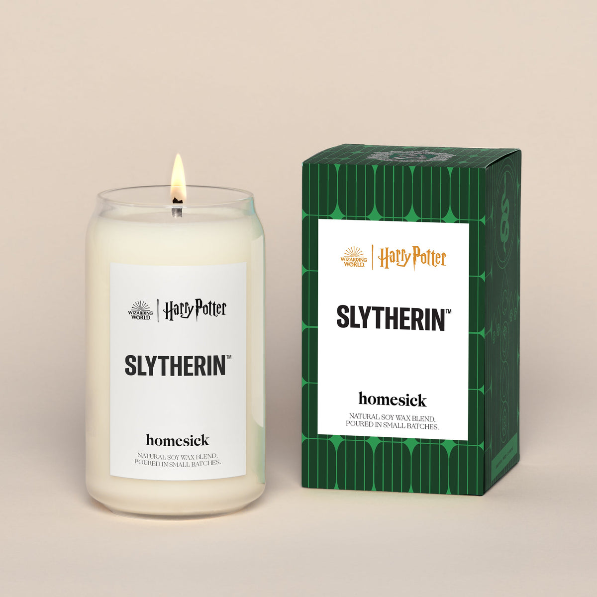 Scented Candle, Harry Potter Slytherin for Room Fragrance, Living Spaces and Relaxing Home Ambience image 1
