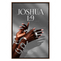 Wall Art Print, Joshua 1:9 for Gallery Walls and Modern Room Decor, 4 Size Options, Designed for Living Rooms, Bedrooms and Home Offices image 1