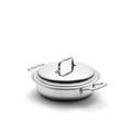 Stainless Steel Saucepan, 2.3 Quart Casserole with Cover, Stainless Steel Construction for Simmering, Reheating and Daily Meal Prep image 1