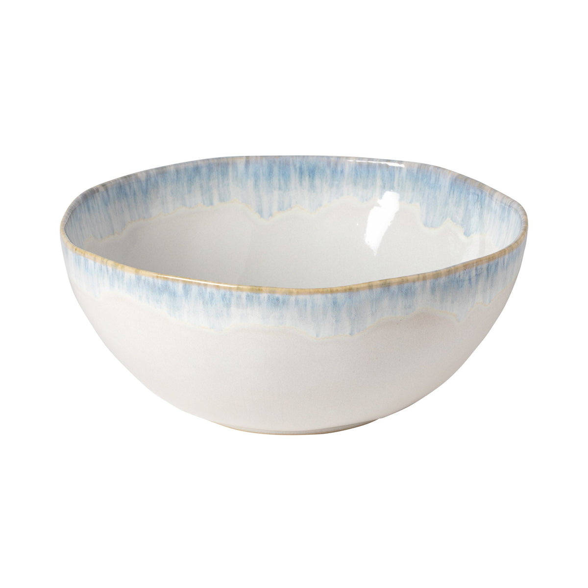 Wood Serving Bowl, Large Brisa for Dining Tables, Entertaining and Everyday Meals, Designed for Family Meals, Salads and Tabletop Serving image 1