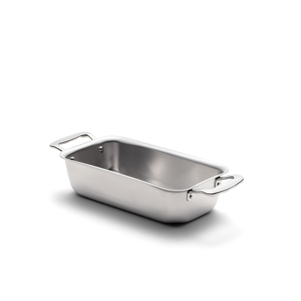 Stainless Steel Loaf Pan, with Handles, Stainless Steel Construction for Sandwich Loaves, Quick Breads and Home Baking image 1