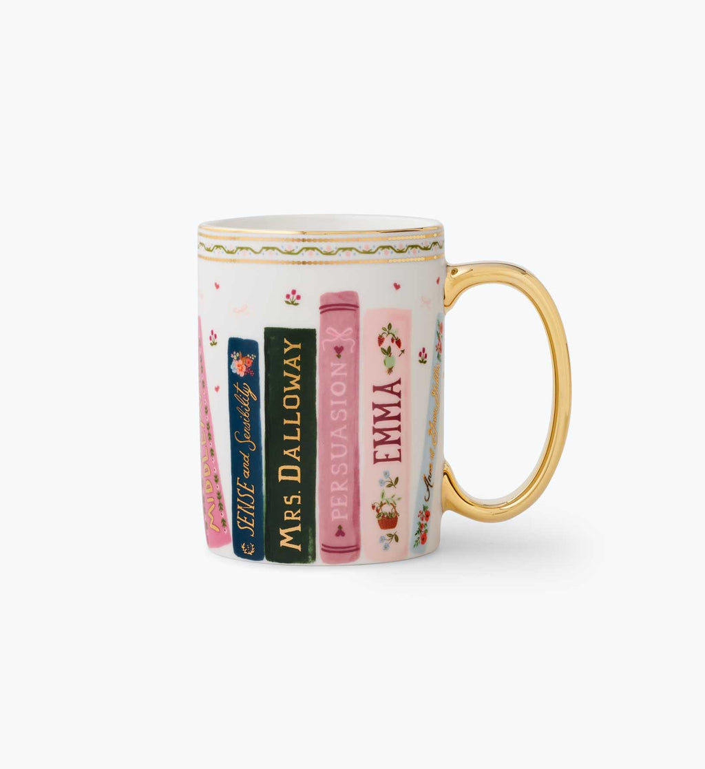 Coffee Mug, Porcelain Ladies Night Book Club for Everyday Drinks, Home and Entertaining, Designed for Everyday Home Use image 1