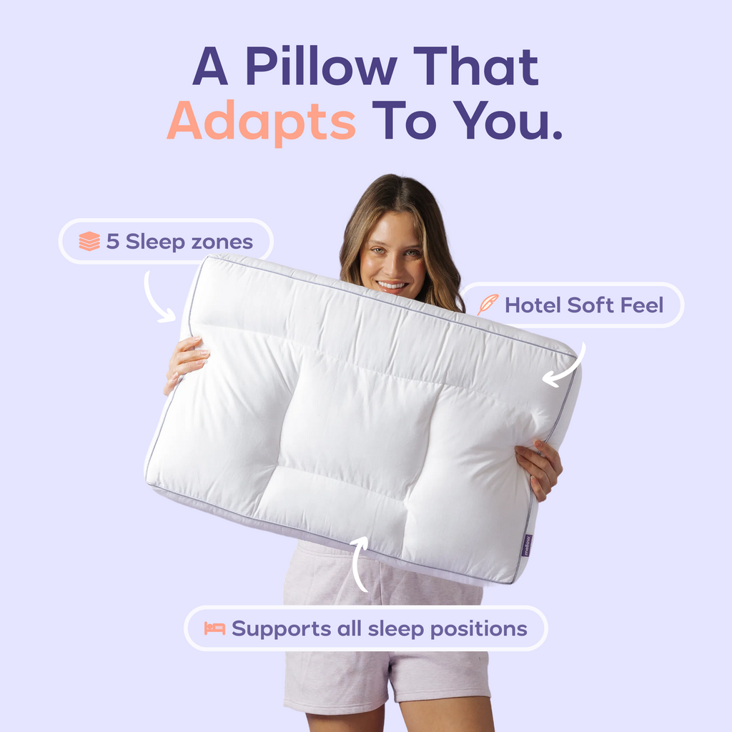 Bed Pillow, Adapt for Sleeping, Reading and Bedroom Comfort, Designed for Everyday Sleep and Guest Room Bedding image 1