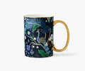 Coffee Mug, Porcelain Peacock for Everyday Drinks, Home and Entertaining, Designed for Kitchen Tables, Workspaces and Daily Hydration image 1