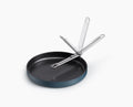 Fry Pan, Space Folding Handle Non Stick 12" Blue for Searing, Sautéing and Everyday Meal Prep image 1