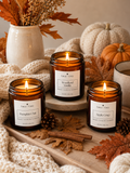 Decorative Candle, Fall Trio Beeswax Bundle for Entryways, Mantels and Everyday Home Ambience image 1
