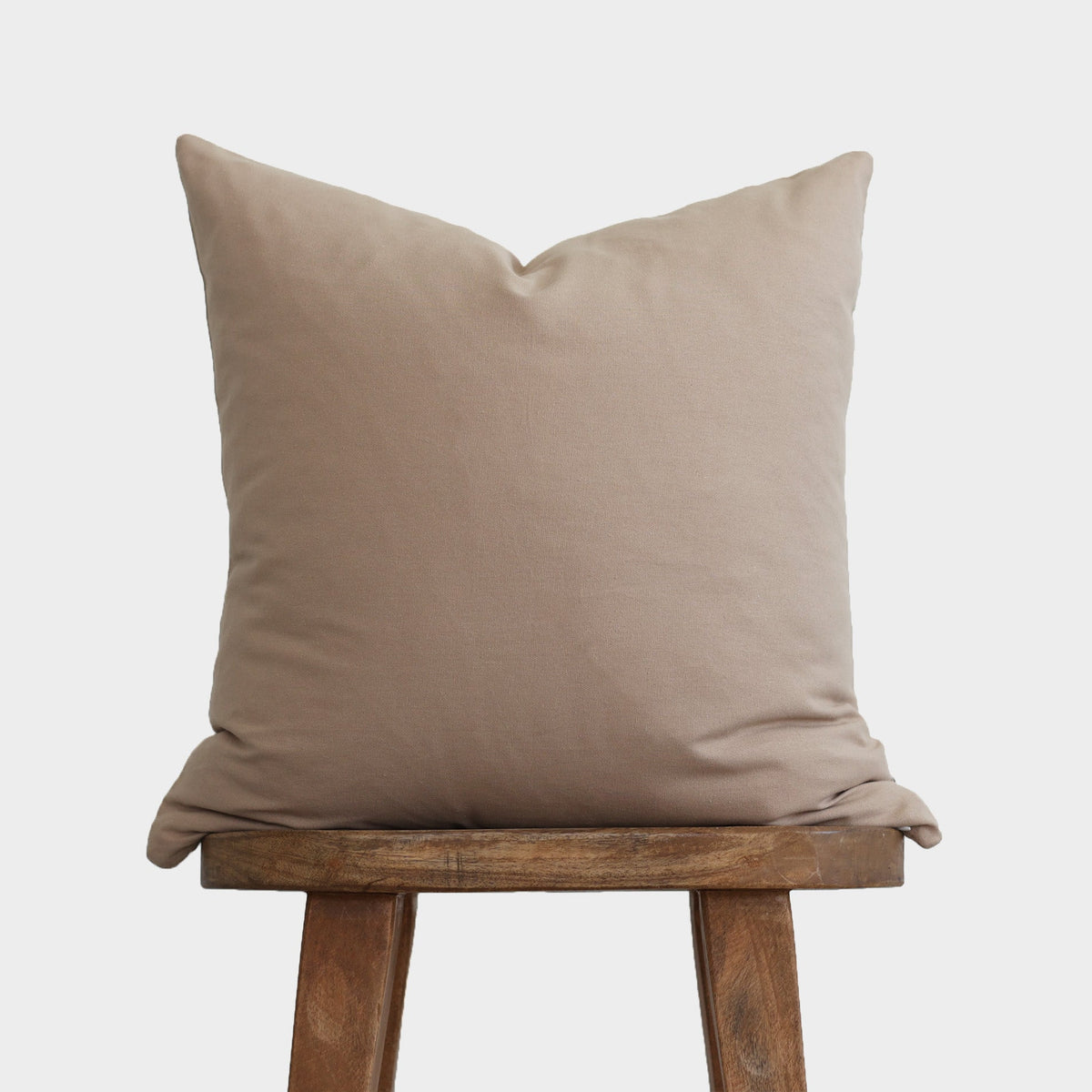 Decorative Pillow Cover, Tan Basics 18" 22" 26" 12x20", Machine-Washable Care for Sofas, Beds and Living Room Accents, 2 Size Options image 1