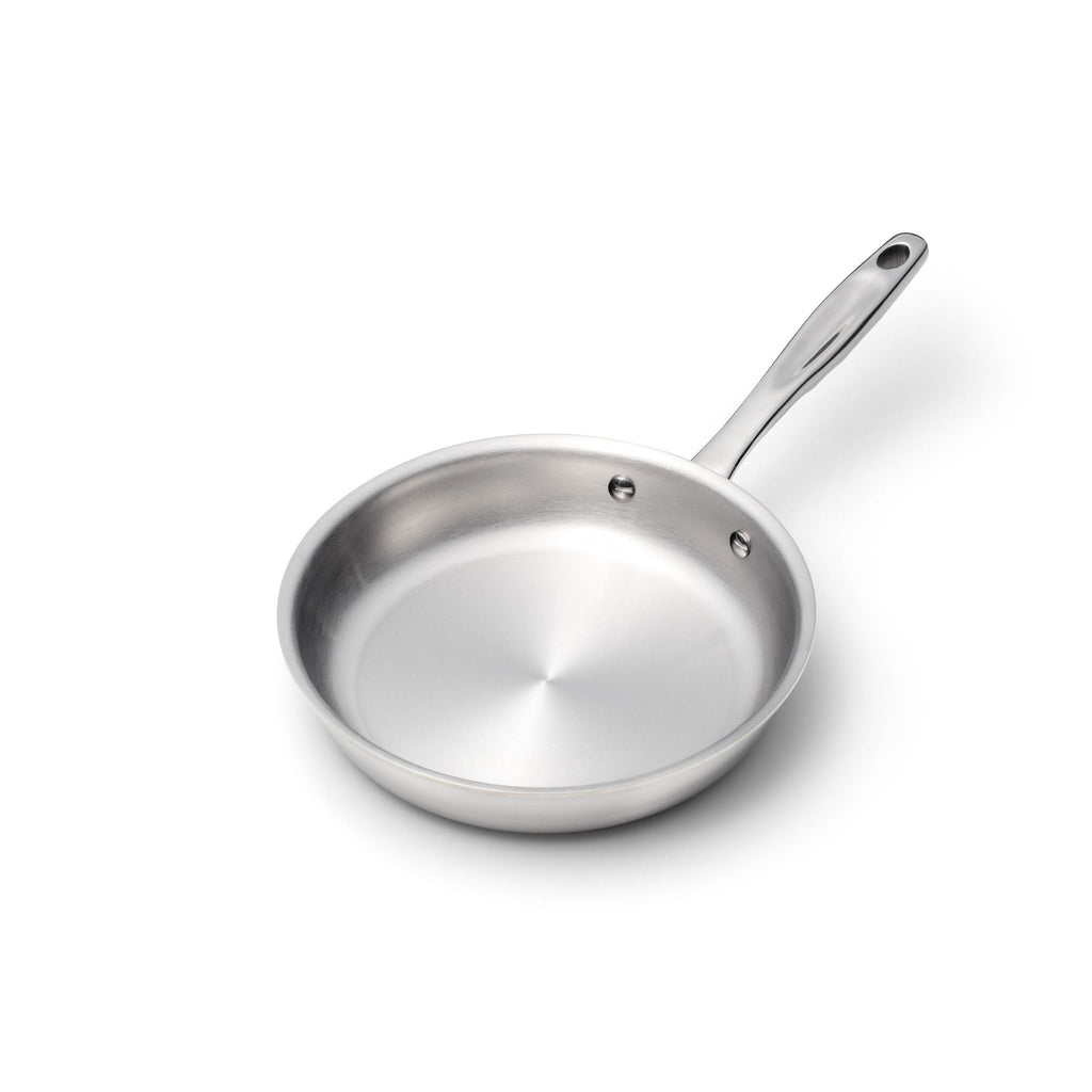Kitchen Cookware, 8.5 Inch Stainless Steel Fry Pan for Everyday Meals and Home Cooking, Designed for Stovetop Cooking and Daily Meal Prep image 1