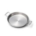 Stainless Steel Fry Pan, 11.5 Inch with Short Handles, Stainless Steel Construction for Stovetop Cooking, Family Meals and Daily Kitchen Use image 1