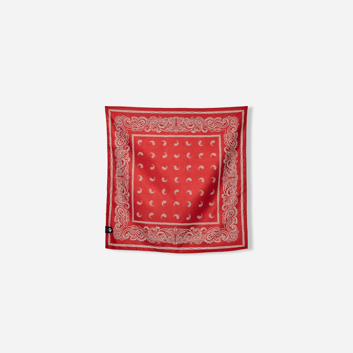 Bath Linen, Bandana Towel: Paisley Red for Home Bathrooms and Everyday Care, Designed for Daily Bathroom Routines and Guest Baths image 1