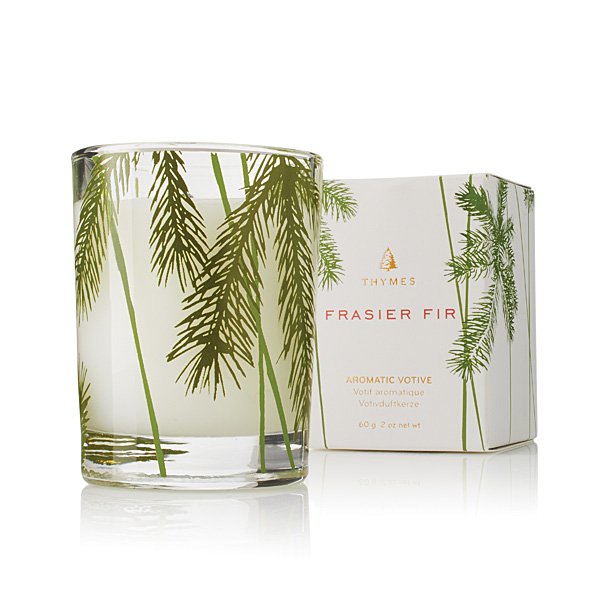 Decorative Candle, Frasier Fir Pine Needle Votive for Living Rooms, Bedrooms and Relaxing Evenings image 1