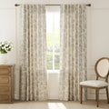 Window Curtain, Vintage Botanical Vine & Multi Floral Curtains for Windows, Room Styling and Everyday Privacy, 5 Sizes and 4 Colors image 1