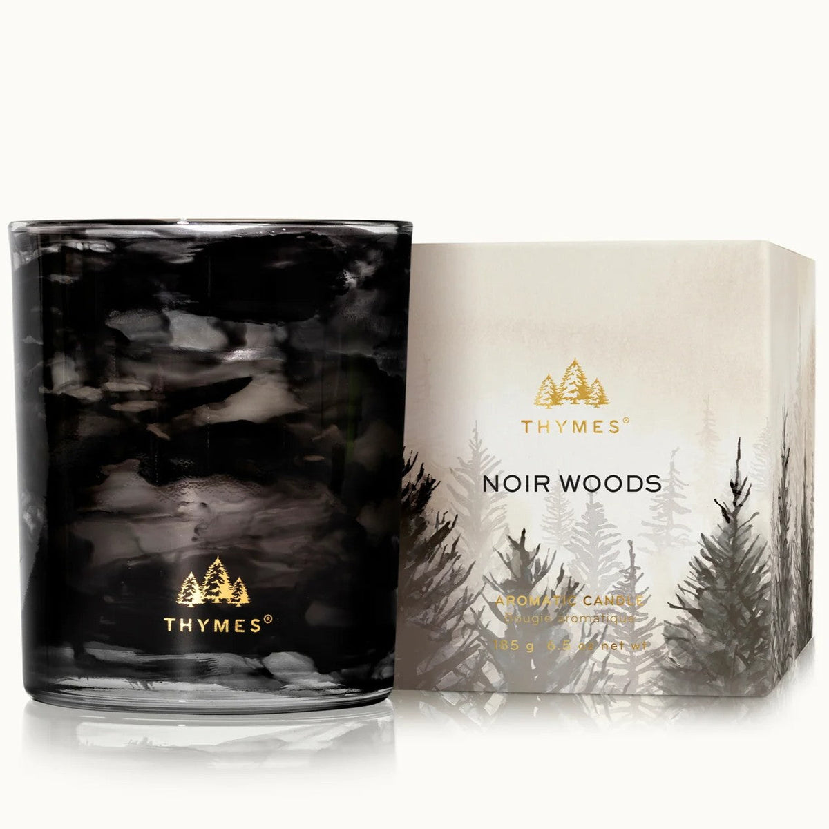 Decorative Candle, Noir Woods 6.5oz for Entryways, Mantels and Everyday Home Ambience, Designed for Everyday Home Use image 1