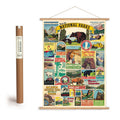 Wall Art Print, Vintage Style National Parks Poster for Living Rooms, Bedrooms and Home Offices image 1