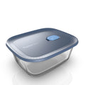 Food Storage Container, Voila Glass Rectangular Large for Lunches, Pantry Storage and Everyday Meals image 1