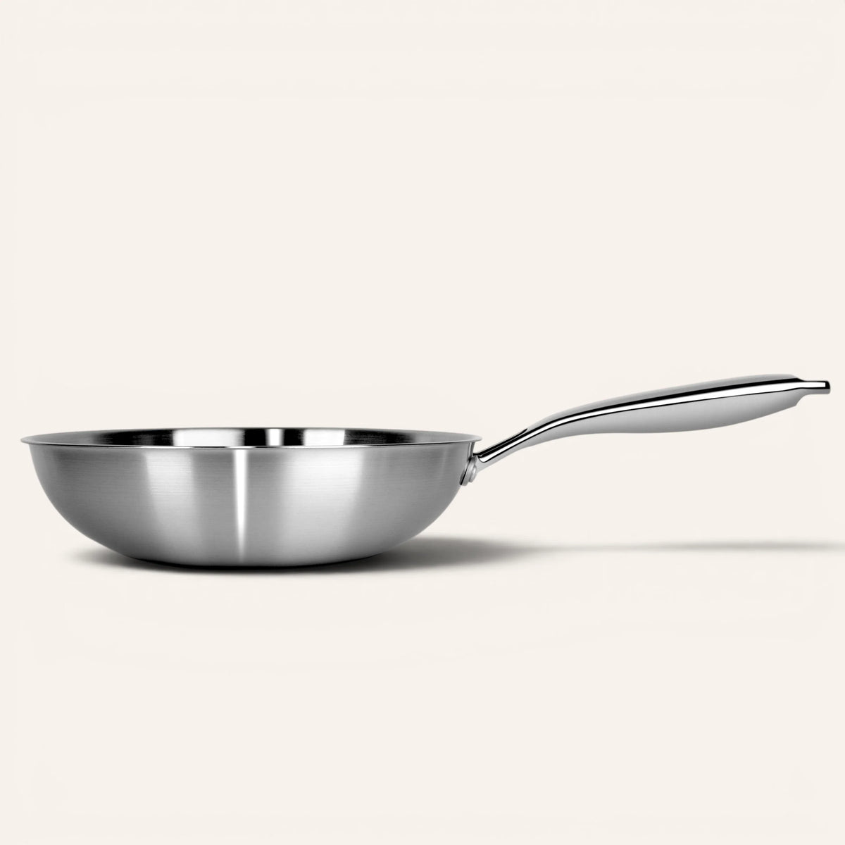 Wok, Titanium Hammered Pan Pro for Vegetables, Noodles and High-Heat Stovetop Cooking, 4 Size Options image 1