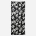 Bath Linen, Original Towel: Bunch Palms Black for Daily Bathroom Routines and Guest Baths, Designed for Home Bathrooms and Everyday Care image 1