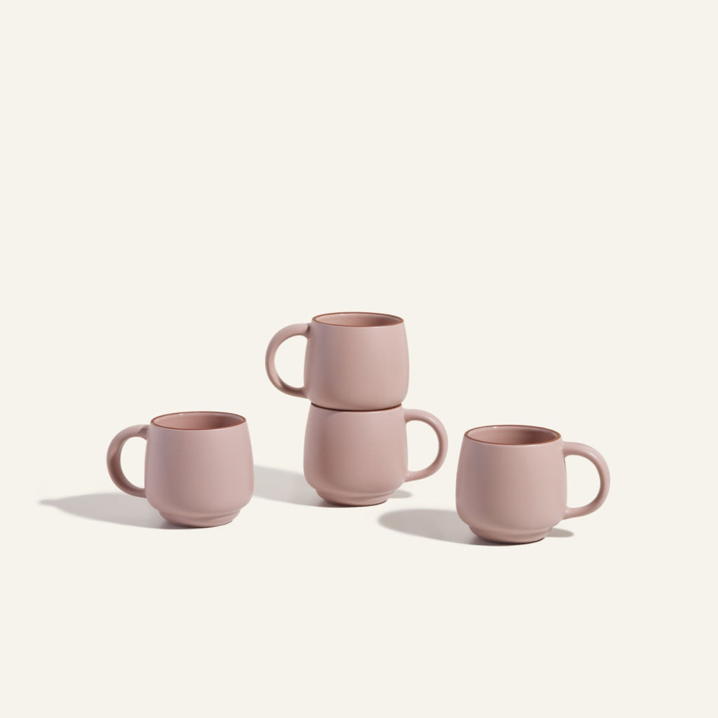 Dinnerware, Night and Day Mugs, Ceramic Construction for Family Dining, Serving and Entertaining, 5 Color Options image 1