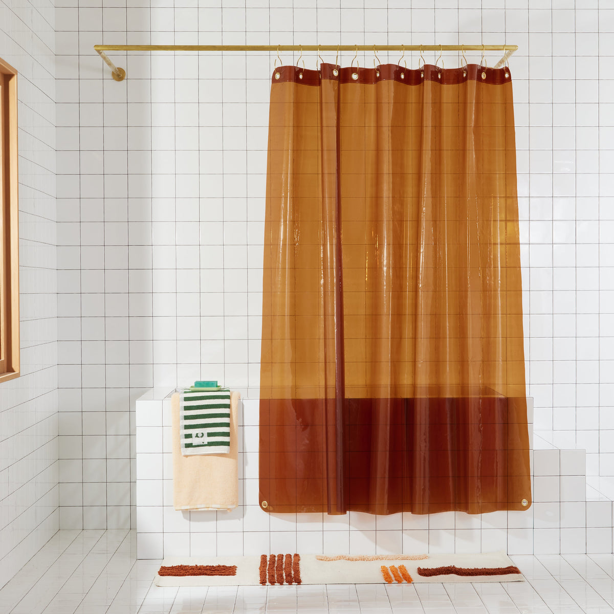 Bathroom Accessory, Sun Shower Honey for Guest Baths and Daily Bathroom Routines, Designed for Vanity Organization and Everyday Bathroom Use image 1
