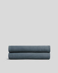 Fitted Sheet, Linen (Dusk) for Bedroom Comfort, Bed Layering and Everyday Sleep, 4 Size Options image 1
