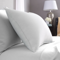 Bed Pillow, Down Surround, Machine-Washable Care for Sleeping, Reading and Bedroom Comfort, 3 Size Options image 1