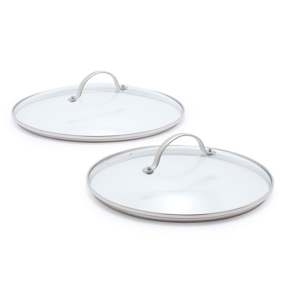 GreenPan Glass Lid Set - 9.5" & 11" image 1