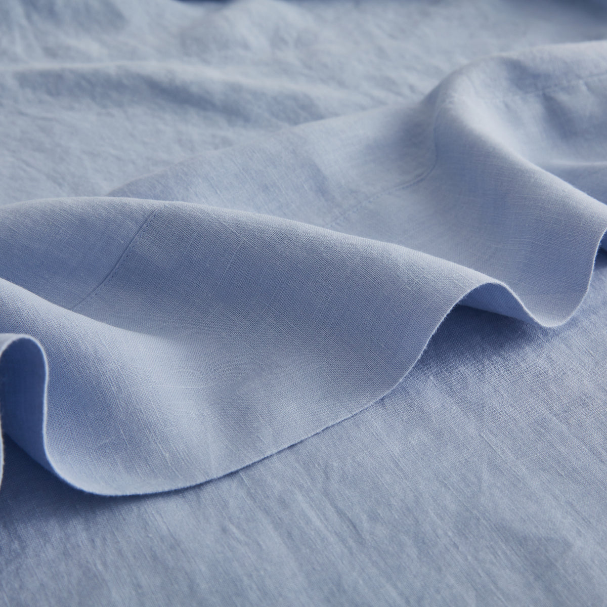 Flat Sheet, LuxeWeave Linen, Breathable Construction, Hypoallergenic Comfort for Bedroom Comfort, Bed Layering and Everyday Sleep image 1
