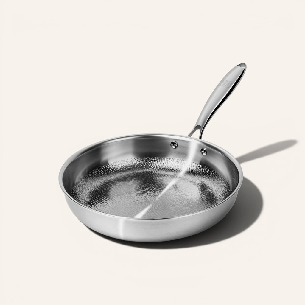 Kitchen Cookware, Titanium Hammered Pan Pro Small for Everyday Meals and Home Cooking, Designed for Stovetop Cooking and Daily Meal Prep image 1