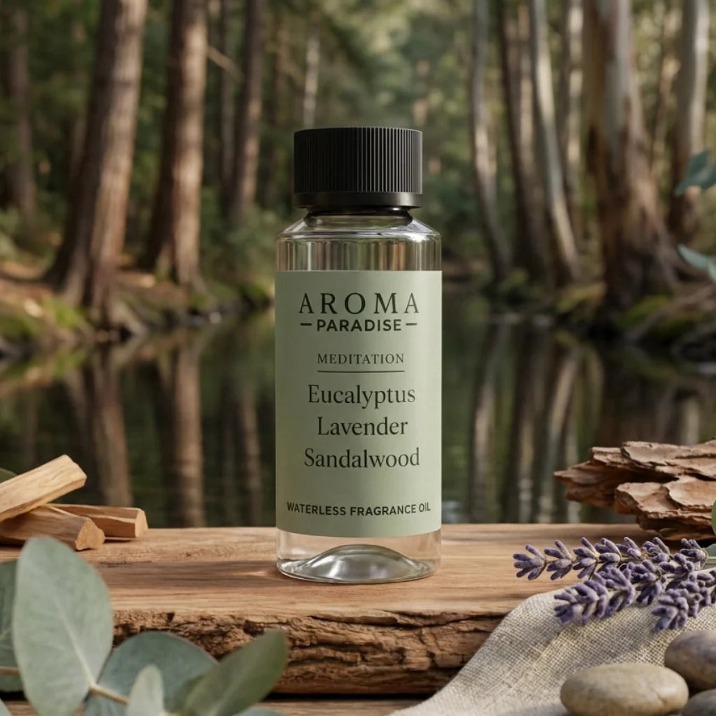 Home Fragrance Oil, Meditation Waterless Eucalyptus, Lavender & for Bedrooms, Living Rooms and Everyday Home Ambience, 4 Size Options image 1