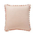 Decorative Pillow Cover Set, Beth Box Pleat in Peach for Sofas, Beds and Living Room Accents, 2 Size Options image 1