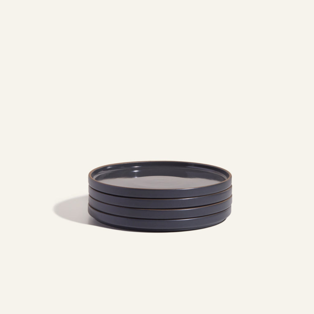 Dinnerware, Salad Plates, Ceramic Construction for Family Dining, Serving and Entertaining, 5 Color Options image 1