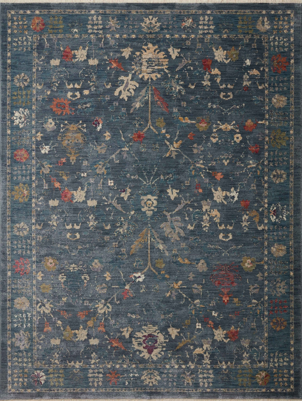 Area Rug, Giada GIA 06 Denim Multi for Living Rooms, Bedrooms and Entryways, 15 Size Options image 1