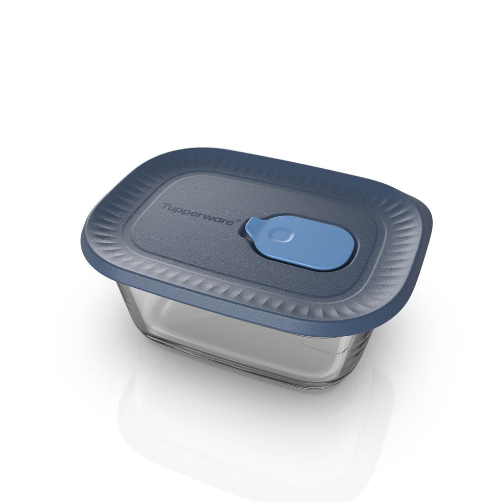 Food Storage Container, Voila Glass Rectangular Mini for Lunches, Pantry Storage and Everyday Meals image 1