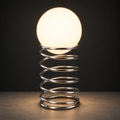 Portable Table Lamp, Spiral Spring for Desks, Side Tables and Warm Room Lighting, 2 Color Options image 1