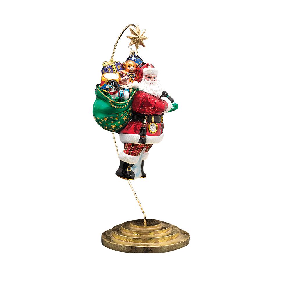 Seasonal Home Decor, Large Starlight Ornament Stand for Holiday Displays, Shelves and Festive Rooms image 1