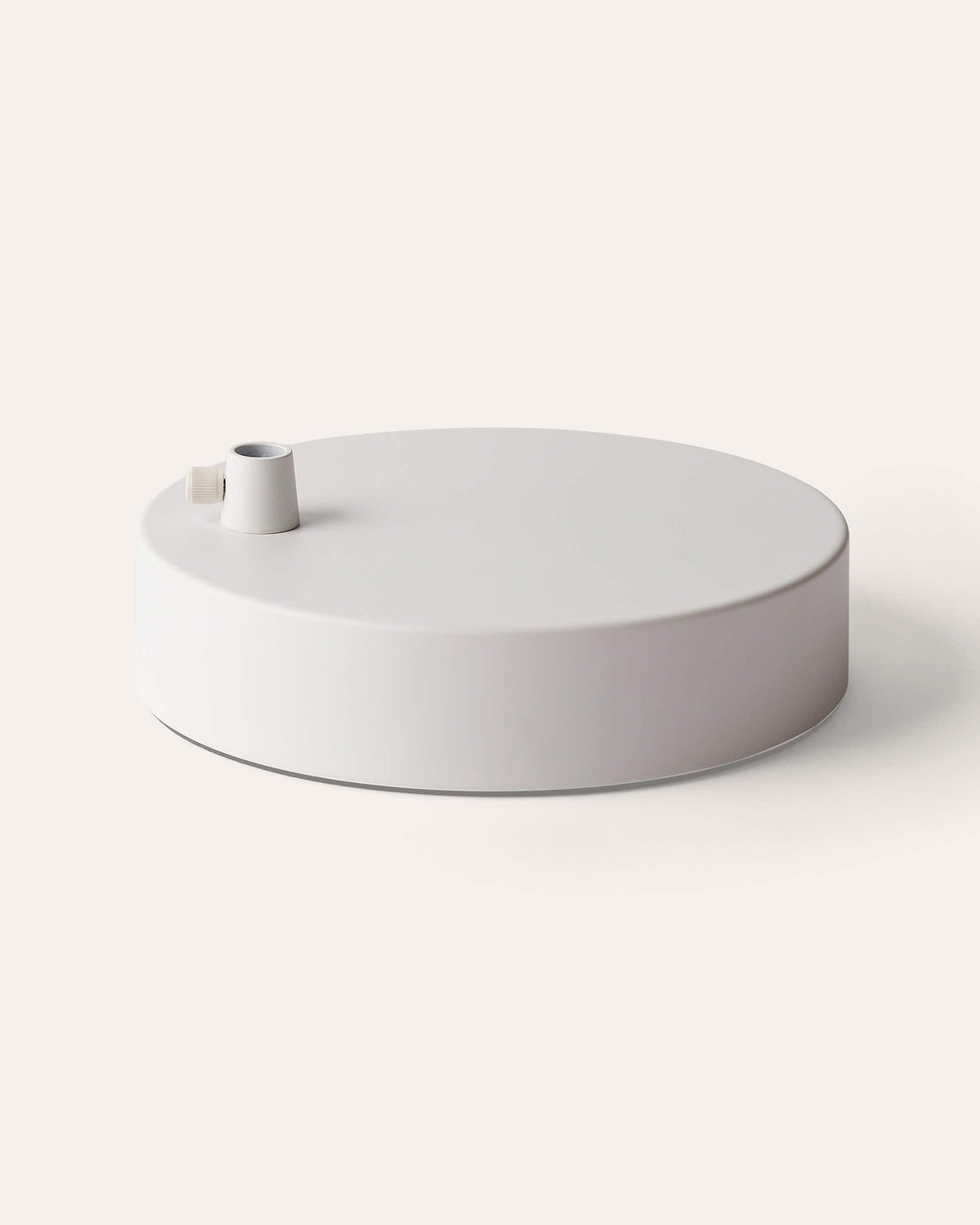 Home Lighting, Matte White MINI Base for Desks, Side Tables and Warm Room Lighting, Designed for Bedrooms, Living Rooms and Reading Corners image 1