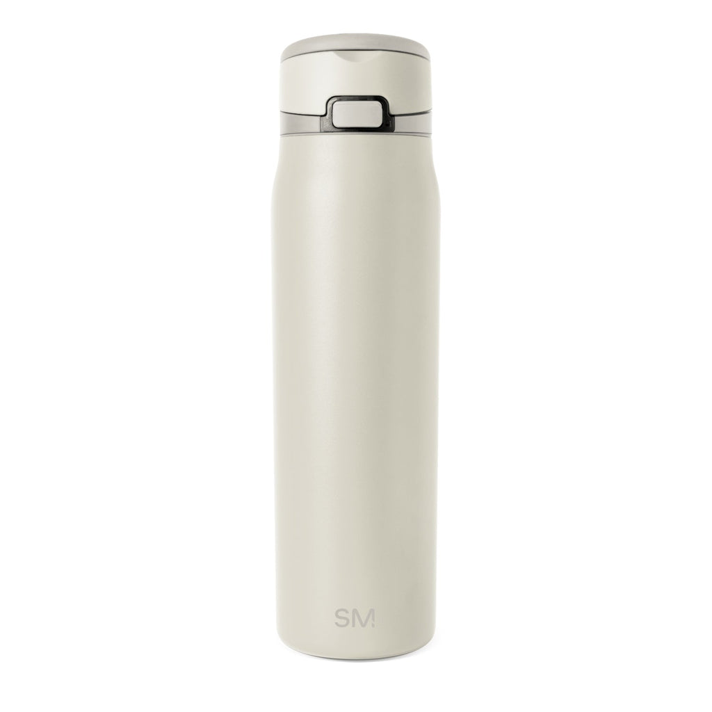 Reusable Drink Bottle, Mesa Loop with Covered Straw, 30oz, Cashew, Stainless Steel Construction for Commutes, Outdoor Trips and Daily Drinks image 1