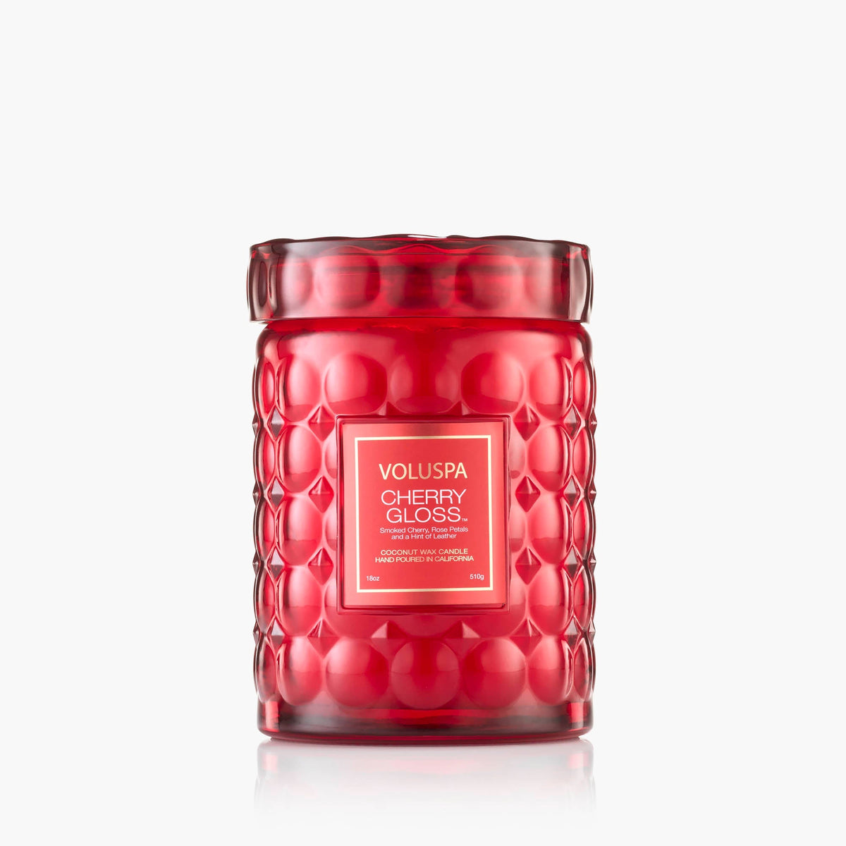 Decorative Candle, Cherry Gloss Large Jar for Entryways, Mantels and Everyday Home Ambience image 1