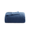 Cozy Throw Blanket, Cotton Waffle Weave, Lightweight Design, Breathable Construction for Living Rooms, Bedrooms and Everyday Lounging image 1