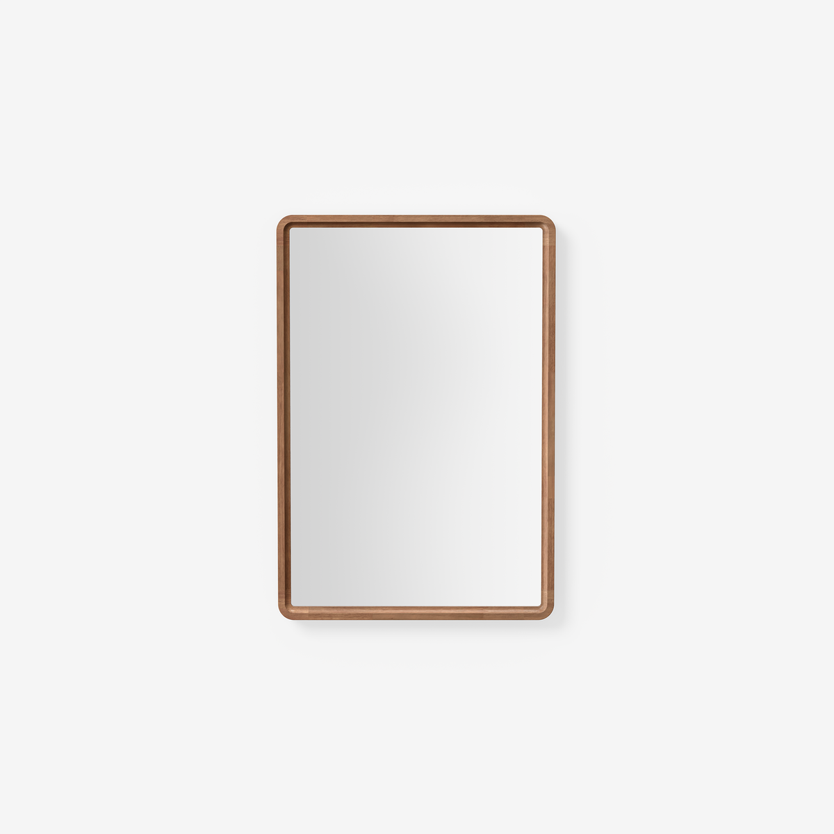 Home Wall Decor, Cove Mirror, Solid Wood Construction for Hallways, Home Offices and Living Spaces, 2 Sizes and 5 Colors image 1