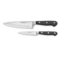 Chef Knife Set, Classic 2 Piece Hollow Edge Chef's for Chopping, Slicing and Everyday Meal Prep image 1