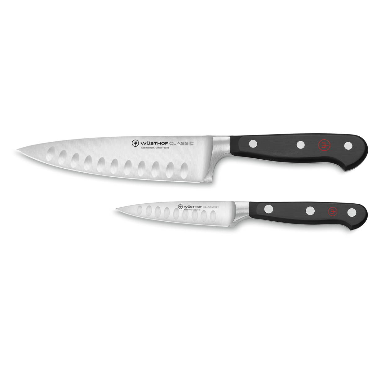 Chef Knife Set, Classic 2 Piece Hollow Edge Chef's for Chopping, Slicing and Everyday Meal Prep image 1