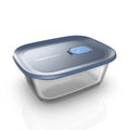 Food Storage Container, Voila Glass Rectangular Medium for Lunches, Pantry Storage and Everyday Meals image 1
