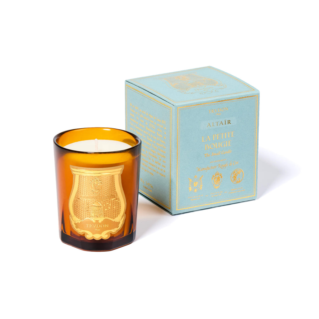 Decorative Candle, Altair Small (Oud & Peony) for Entryways, Mantels and Everyday Home Ambience image 1