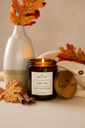 Decorative Candle, Apple Crisp Beeswax for Entryways, Mantels and Everyday Home Ambience, 2 Size Options image 1