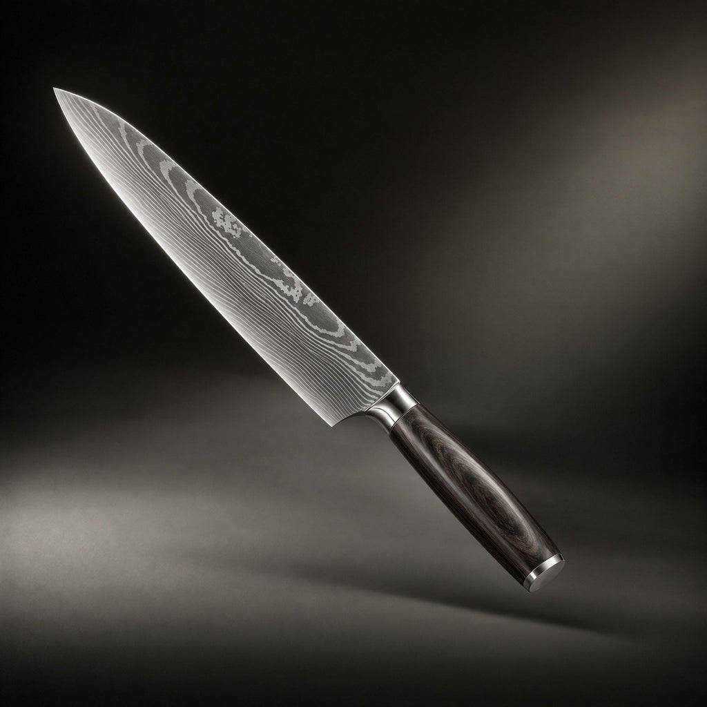 Chef Knife, Japanese Style Chef’s 8.1 inch (20.5 cm) for Chopping, Slicing and Everyday Meal Prep image 1