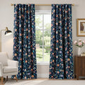 Window Curtain, Hattie Floral Blackout Curtains (2 Panels) for Bedrooms, Living Rooms and Home Privacy, 3 Sizes and 2 Colors image 1